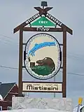 Welcome sign