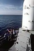 USS Okinawa's Mk16 Phalanx CIWS in 1987.
