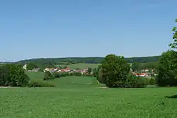 View from the south