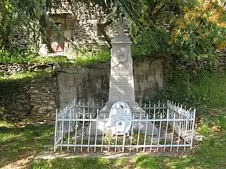 The war memorial in Beaumont