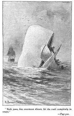 Image 35An illustration from Herman Melville's Moby-Dick (from Culture of New England)