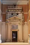 Lutyens's Metropolitan Cathedral, one of the main doors into the transept