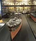 Model made for film, view from front