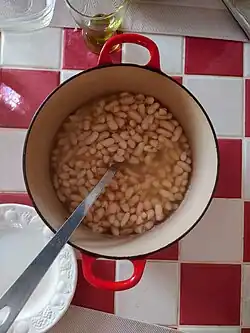 Mojette bean dish