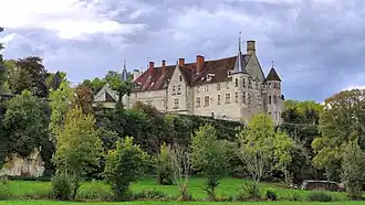 The chateau of Montrambert in Dammartin-Marpain