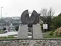 Monument dedicated to asbestos victims in Condé-sur-Noireau