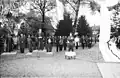 War memorial dedication, 1992