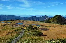 The wetland area of Mount Naeba.