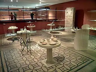 Mosaic floor