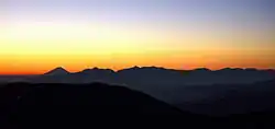 Mount Fuji and Southern Japanese Alps from Mt. Chō