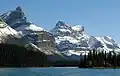 Monkhead centered, Mount Paul in upper left