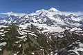 Haydon Peak in front of Mount St. Elias