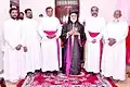 Yoohanon Chrysostom with Curia Members
