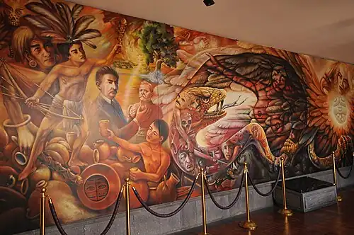 Yolotl Mural