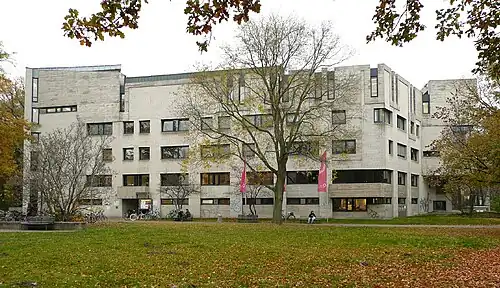 Main building, viewed from south-west