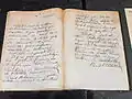 Mustafa Kemal Atatürk's 17 November 1935 memoir entry