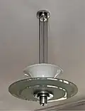 Another original light fitting in the sitting room
