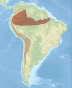 Map of range