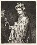 After Rembrandt, 1872