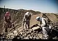 NAJA border guard rangers investigating on the Iran-Pakistan border