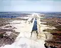 Crawlerway under construction in December 1963