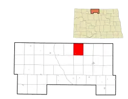 Location of Haram Township