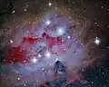 NGC 1977, Running Man Nebula, by W4SM using 17" PlaneWave CDK, Louisa, VA