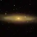 NGC 4866 by the Sloan Digital Sky Survey