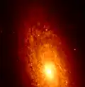 NGC 2090 captured by the Hubble Space Telescope in 2015.