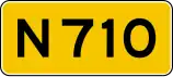 Provincial highway 710 shield}}