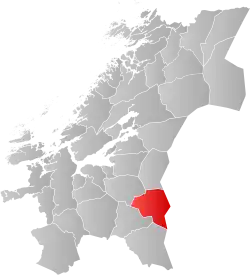 Tydal within Trøndelag