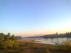 Nagavali River beside Chinna Rajulagumada Village
