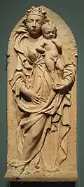 Virgin and Child, terracotta, 1415–1420, Berlin, Bode Museum