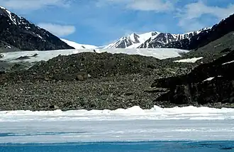 Nararsuk Glacier in the southern Byam Martin Mountains