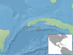 Map of range