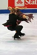 Dance spin (sit and camel) (Nathalie Pechalat & Fabian Bourzat)