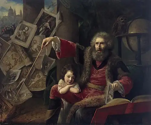 Final, revised, version of The Conjurer, 1775.[6]