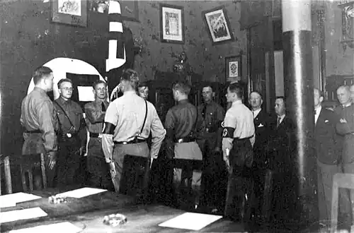 Nazi collaborators meet