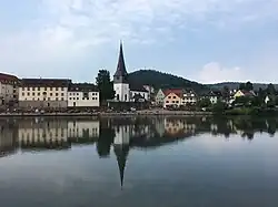View of the town