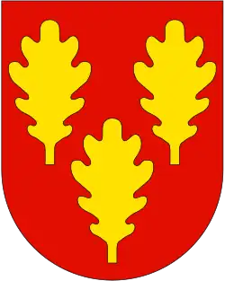 Coat of arms of Nedre Eiker Municipality (1970-2019)