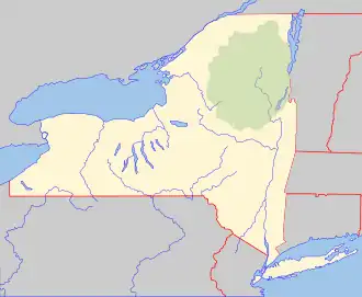 La Chute River is located in New York Adirondack Park