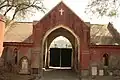 Entrance to the Nicholson Cemetery, named after Brigadier General John Nicholson, a British hero who witnessed combat during the 1857 Mutiny