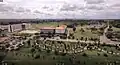 Aerial view of the NILE Campus