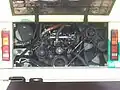 Nishitetsu bus rear engine