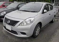 Nissan Latio B (Japan; pre-facelift)