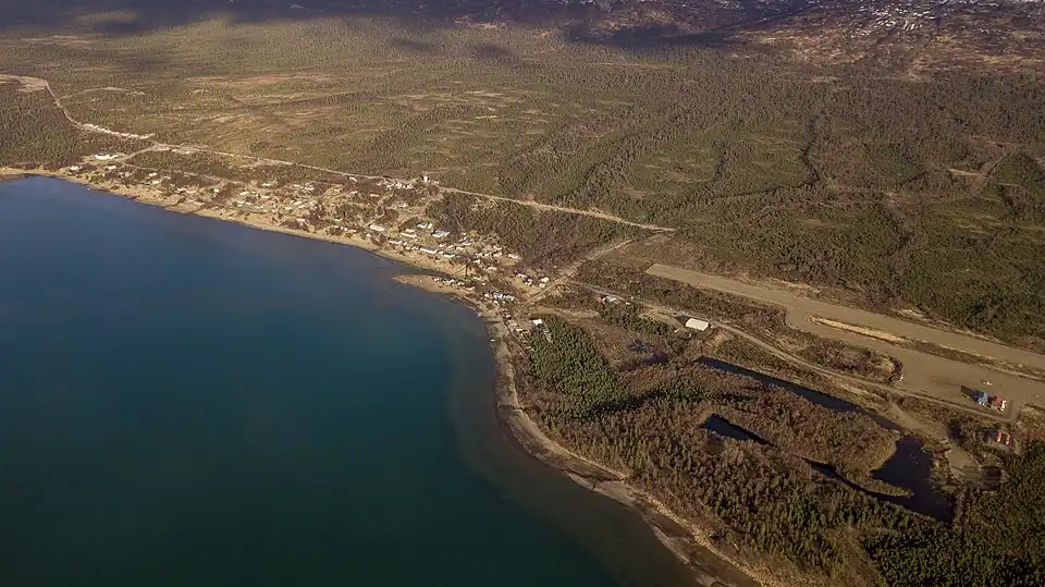 Aerial view of Nondalton Village