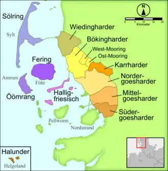 The North Frisian dialects (in German)