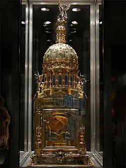 Saint-Gervais Basilica, Skull of Saint Aubert