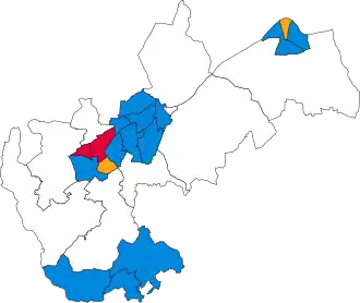2006 results map
