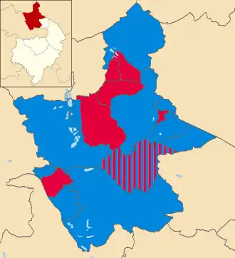 2019 results map